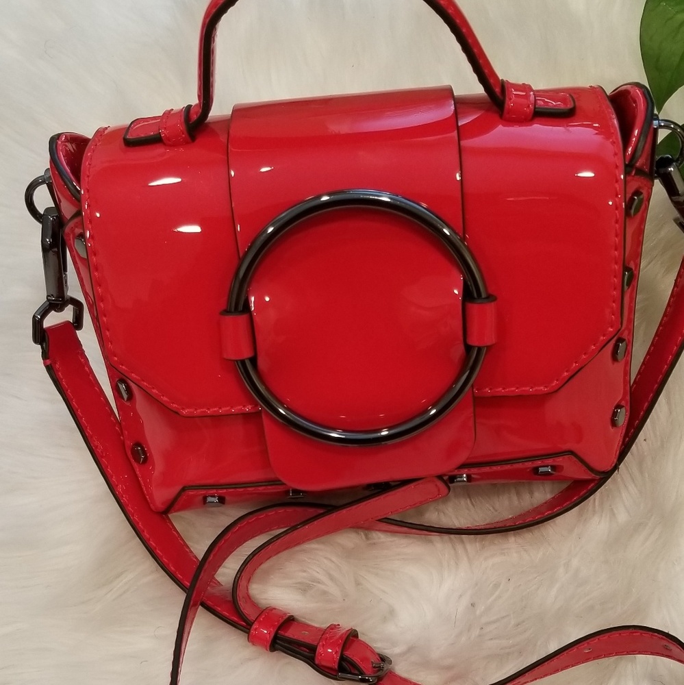 Red Patent Leather Purse